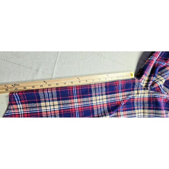 RidgeCut Tough Wear Red Blue Plaid Heavy Flannel Shirt Men’s Medium NWT - Picture 14 of 14